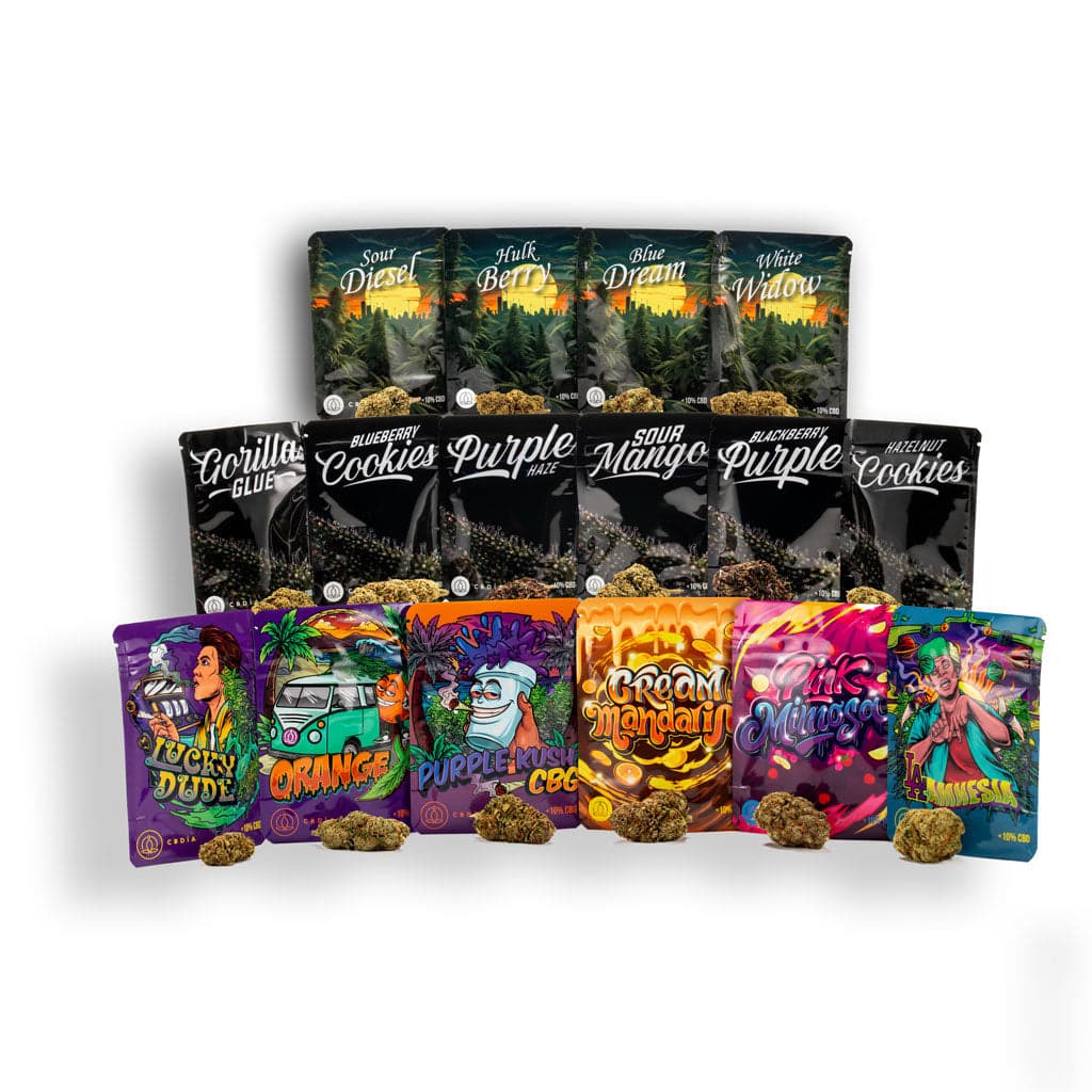 CBDIA – Großes Blüten Probierpaket — CBDIA | hanfwell.de