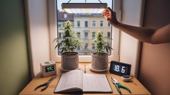 IndoorSetup, Beleuchtung und optimale Wachstumsparameter.jpg